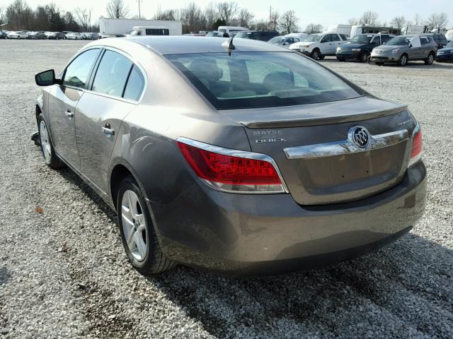 1G4GA5EC4BF211788 - 2011 BUICK LACROSSE C GRAY photo 3