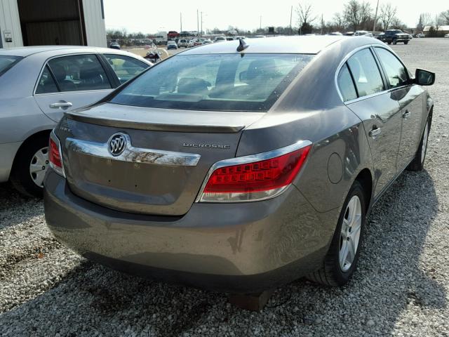 1G4GA5EC4BF211788 - 2011 BUICK LACROSSE C GRAY photo 4