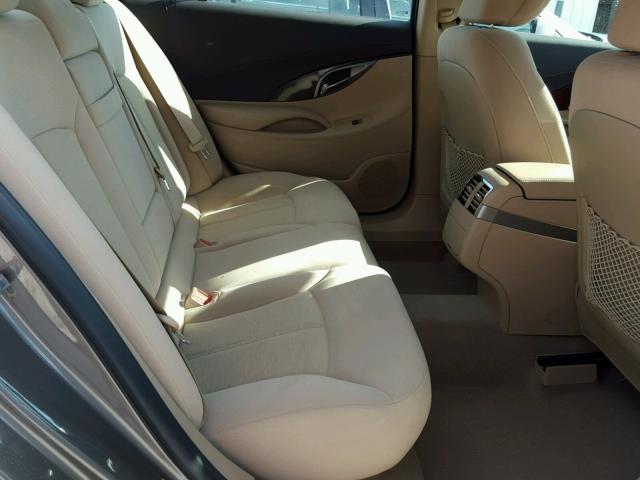 1G4GA5EC4BF211788 - 2011 BUICK LACROSSE C GRAY photo 6