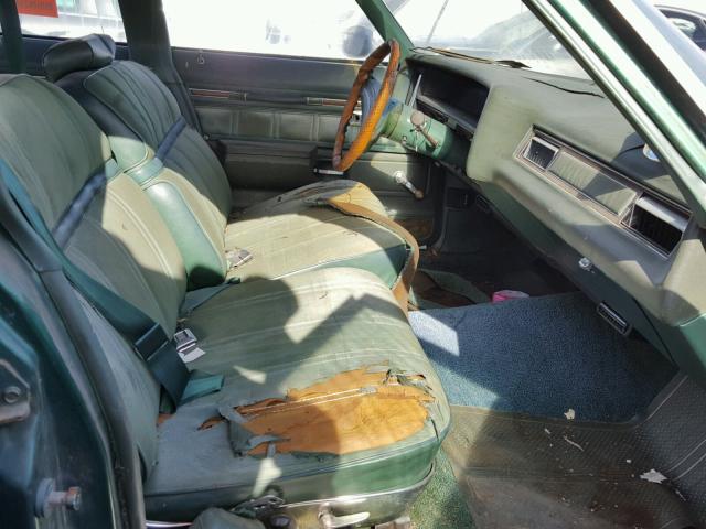 00001N69R3C200322 - 1973 CHEVROLET CAPRICE GREEN photo 5