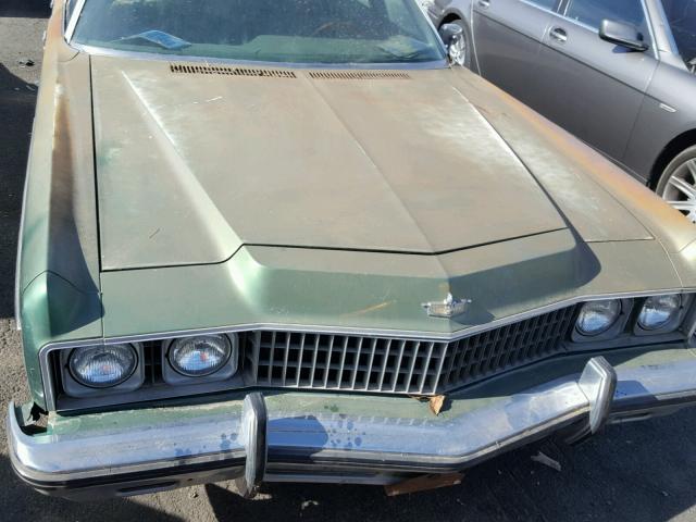 00001N69R3C200322 - 1973 CHEVROLET CAPRICE GREEN photo 7