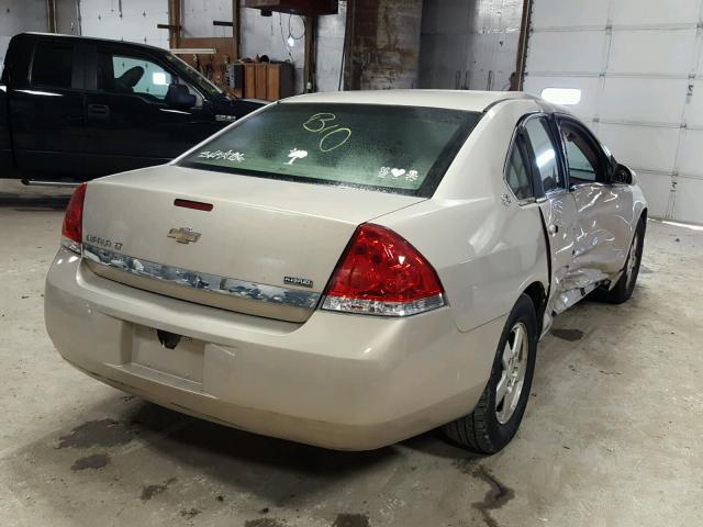 2G1WT57K591121607 - 2009 CHEVROLET IMPALA 1LT TAN photo 4