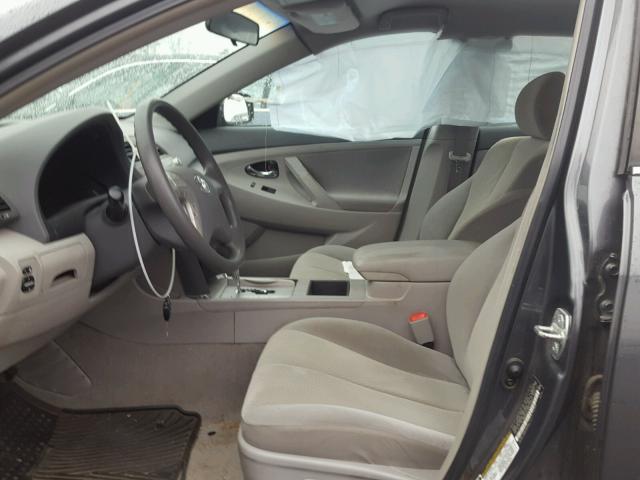 4T1BE46K77U043615 - 2007 TOYOTA CAMRY NEW GRAY photo 5