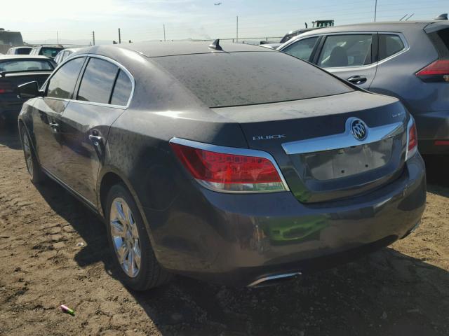 1G4GF5E3XCF339326 - 2012 BUICK LACROSSE P GRAY photo 3