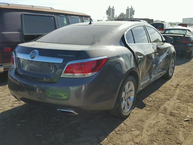 1G4GF5E3XCF339326 - 2012 BUICK LACROSSE P GRAY photo 4