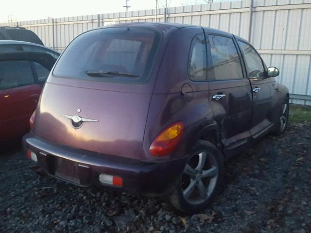 3C4FY48B02T350038 - 2002 CHRYSLER PT CRUISER BURGUNDY photo 4