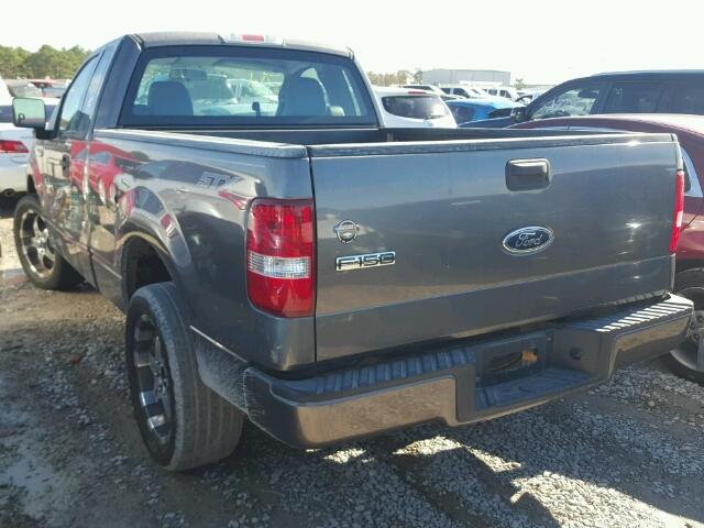 1FTRF12W04NC48481 - 2004 FORD F150 GRAY photo 3