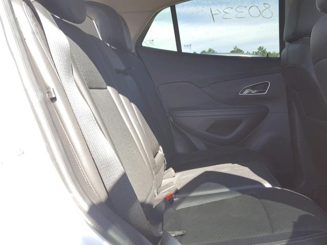 KL4CJBSB4DB156051 - 2013 BUICK ENCORE CON WHITE photo 6