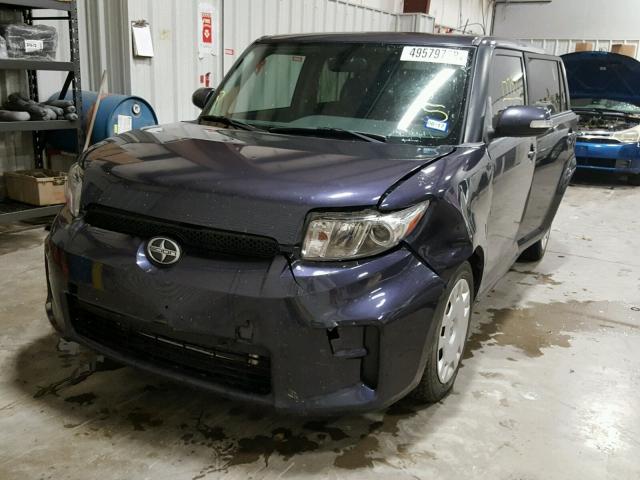 JTLZE4FE0B1133524 - 2011 TOYOTA SCION XB BLUE photo 2