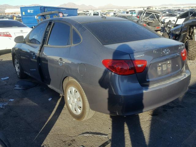 KMHDU46D58U526745 - 2008 HYUNDAI ELANTRA GL GRAY photo 3