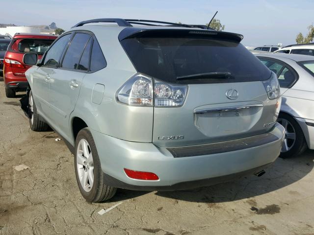 JTJHA31U050081556 - 2005 LEXUS RX 330 TEAL photo 3