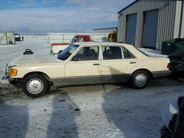 WDBCA25D4JA375448 - 1988 MERCEDES-BENZ 300 SEL BROWN photo 9