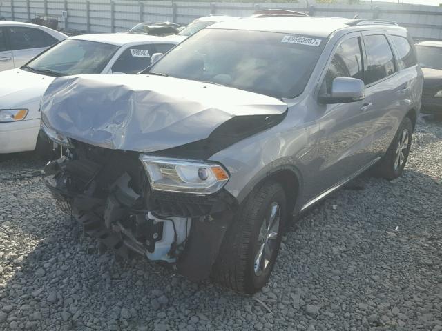 1C4RDHDG2GC322343 - 2016 DODGE DURANGO LI GRAY photo 2