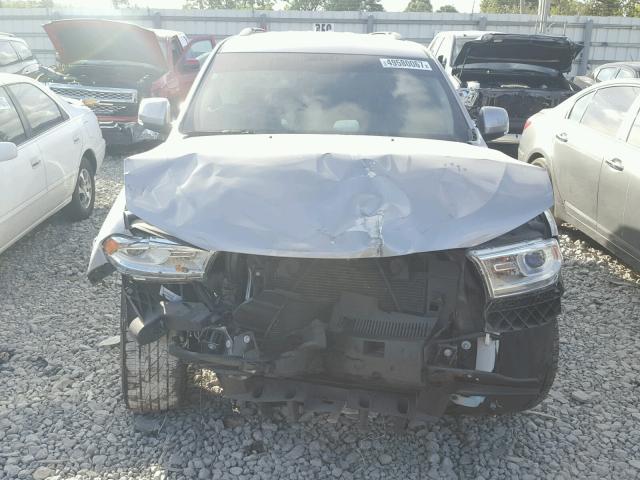 1C4RDHDG2GC322343 - 2016 DODGE DURANGO LI GRAY photo 9