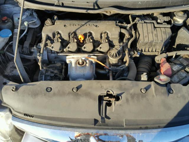 19XFA16589E017312 - 2009 HONDA CIVIC LX SILVER photo 7