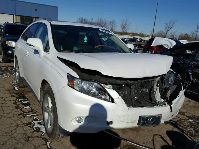 2T2BK1BA0AC064511 - 2010 LEXUS RX 350 WHITE photo 1