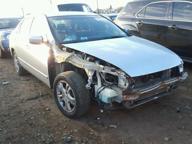 1HGCM56397A213373 - 2007 HONDA ACCORD SE SILVER photo 1