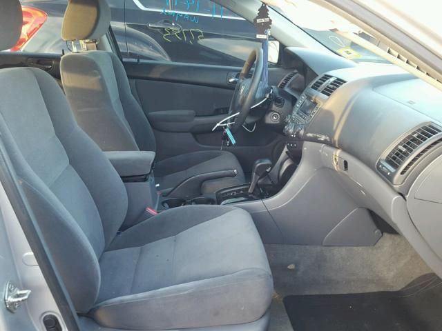 1HGCM56397A213373 - 2007 HONDA ACCORD SE SILVER photo 5