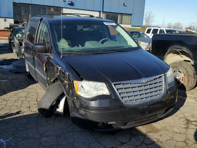 2A8HR54159R635512 - 2009 CHRYSLER TOWN & COU BLACK photo 1