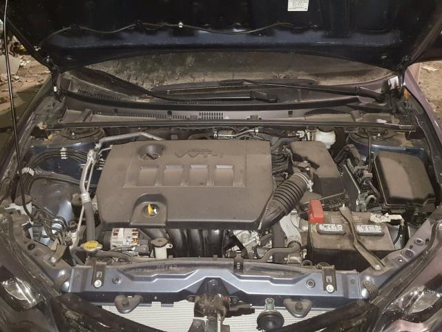 2T1BURHE6GC557495 - 2016 TOYOTA COROLLA L GRAY photo 7