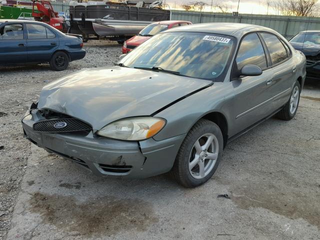 1FAFP53U05A216391 - 2005 FORD TAURUS SE TURQUOISE photo 2