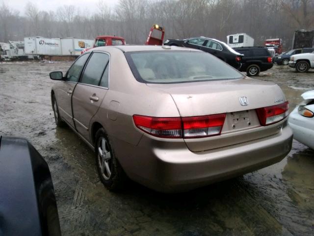 1HGCM56884A008828 - 2004 HONDA ACCORD EX GOLD photo 3