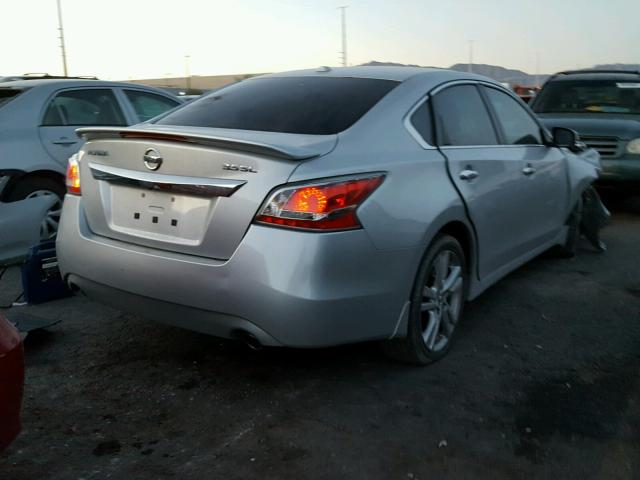 1N4BL3AP3FC200848 - 2015 NISSAN ALTIMA 3.5 SILVER photo 4