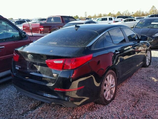 5XXGM4A78FG465123 - 2015 KIA OPTIMA LX BLACK photo 4