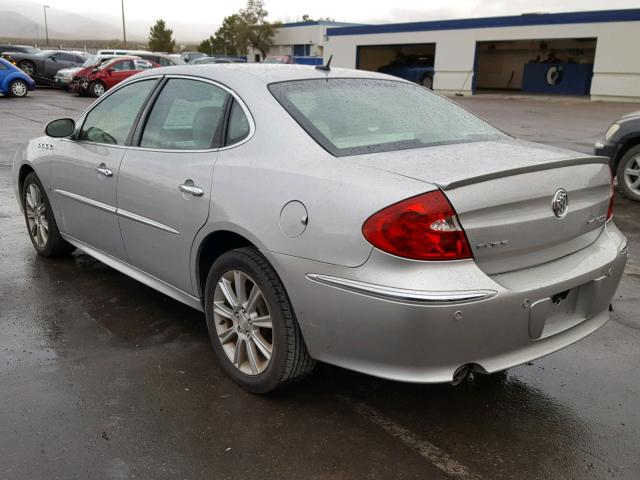 2G4WN58C581321549 - 2008 BUICK LACROSSE S SILVER photo 3