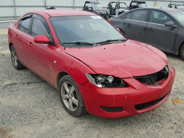 JM1BK12F151318933 - 2005 MAZDA 3 I RED photo 1