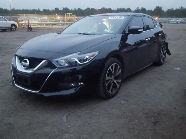 1N4AA6AP0HC443135 - 2017 NISSAN MAXIMA 3.5 BLACK photo 2