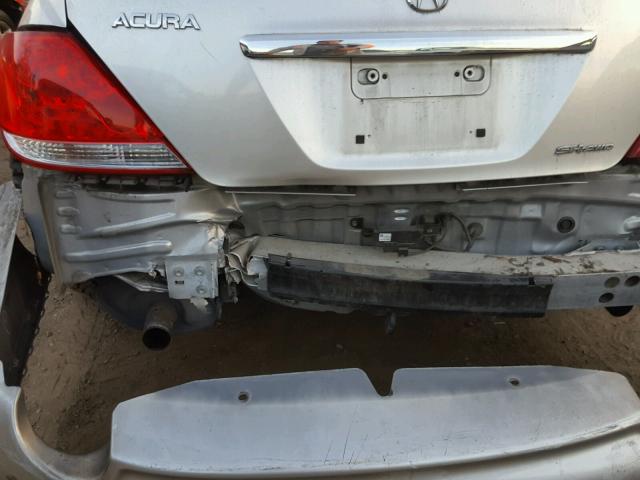 JH4KB16575C020066 - 2005 ACURA RL SILVER photo 9