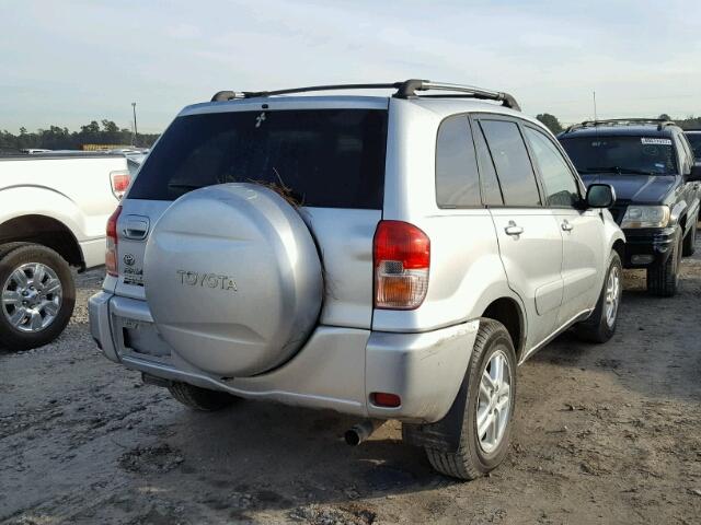 JTEGH20V230110207 - 2003 TOYOTA RAV4 SILVER photo 4