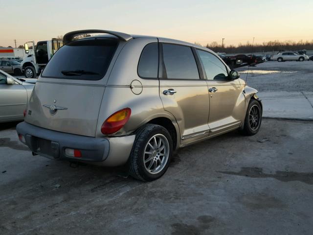 3C4FY58B22T306368 - 2002 CHRYSLER PT CRUISER TAN photo 4