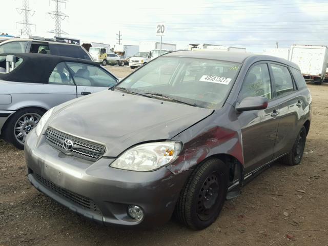 2T1KR32E26C584795 - 2006 TOYOTA COROLLA MA GRAY photo 2