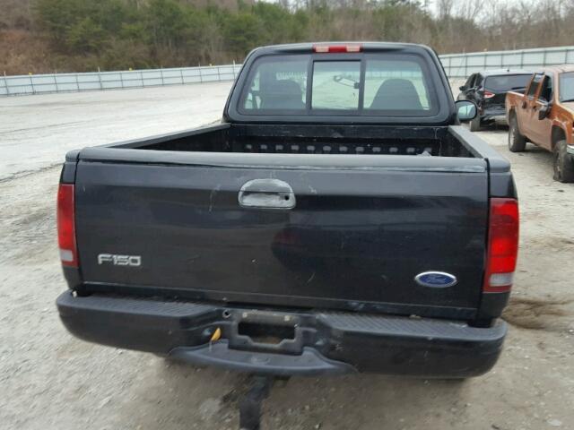 1FTRF18232NA80210 - 2002 FORD F150 BLACK photo 6