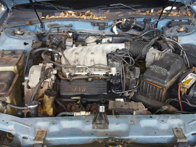 1FALP52U8RA235474 - 1994 FORD TAURUS GL BLUE photo 7