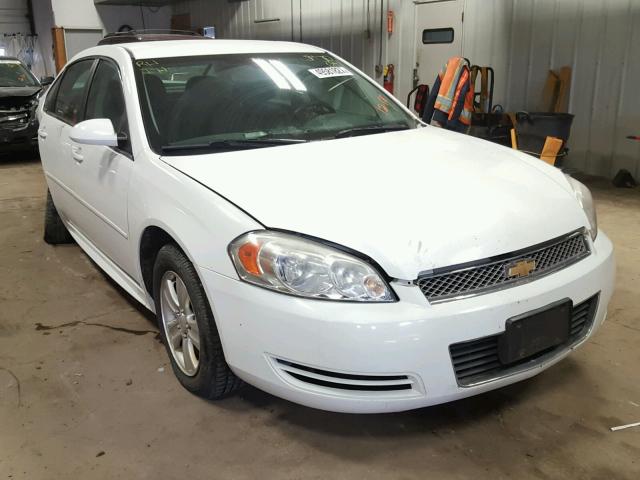 2G1WF5E39C1244921 - 2012 CHEVROLET IMPALA LS WHITE photo 1