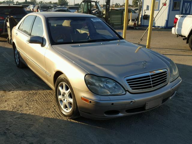 WDBNG70J11A180036 - 2001 MERCEDES-BENZ S 430 GOLD photo 1
