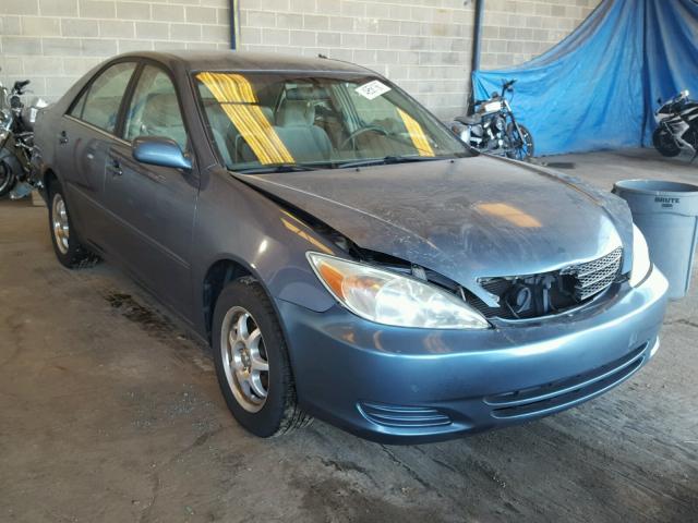 4T1BE32K14U895471 - 2004 TOYOTA CAMRY LE BLUE photo 1