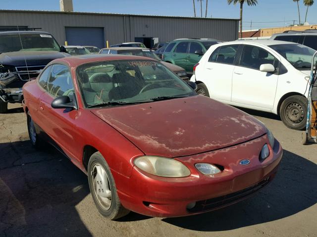 3FAKP113XWR227620 - 1998 FORD ESCORT ZX2 MAROON photo 1