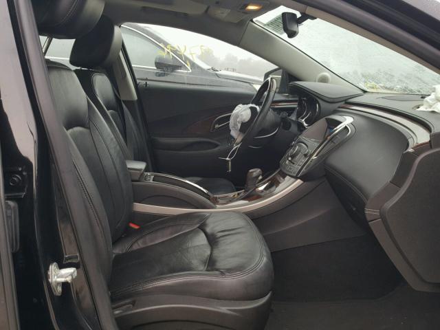 1G4GE5ED5BF248586 - 2011 BUICK LACROSSE C BLACK photo 5