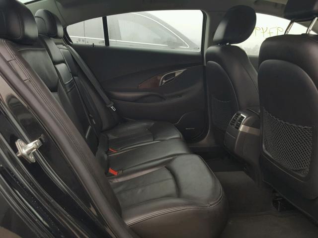 1G4GE5ED5BF248586 - 2011 BUICK LACROSSE C BLACK photo 6