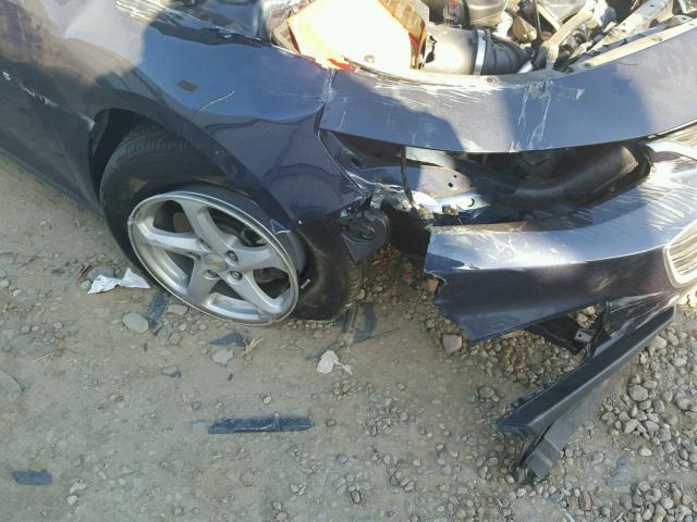 1G1ZB5ST3HF192294 - 2017 CHEVROLET MALIBU LS BLUE photo 9