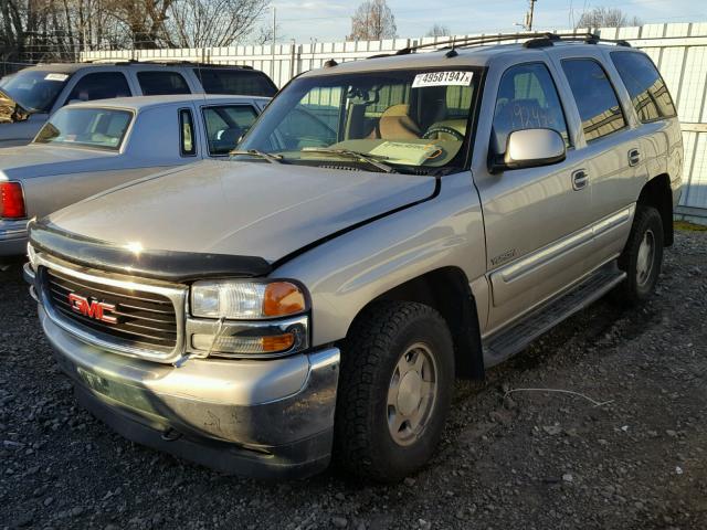 1GKEK13T75J159437 - 2005 GMC YUKON ოქროსფერი ფოტო 2