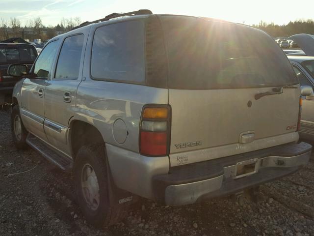 1GKEK13T75J159437 - 2005 GMC YUKON ოქროსფერი ფოტო 3