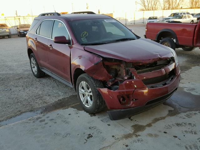 2CNFLEEC7B6361801 - 2011 CHEVROLET EQUINOX LT RED photo 1