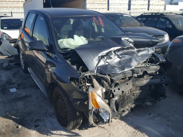 JTKKT604860152387 - 2006 TOYOTA SCION XA BLACK photo 1