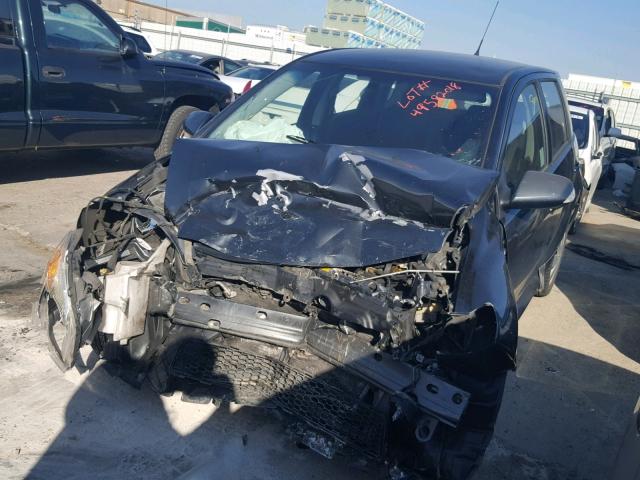 JTKKT604860152387 - 2006 TOYOTA SCION XA BLACK photo 2