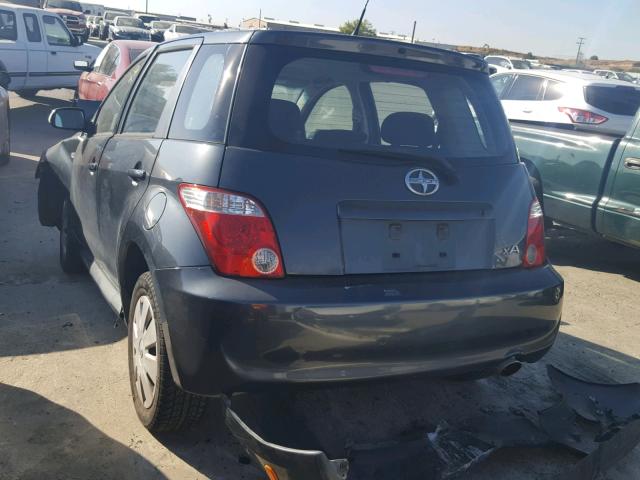 JTKKT604860152387 - 2006 TOYOTA SCION XA BLACK photo 3